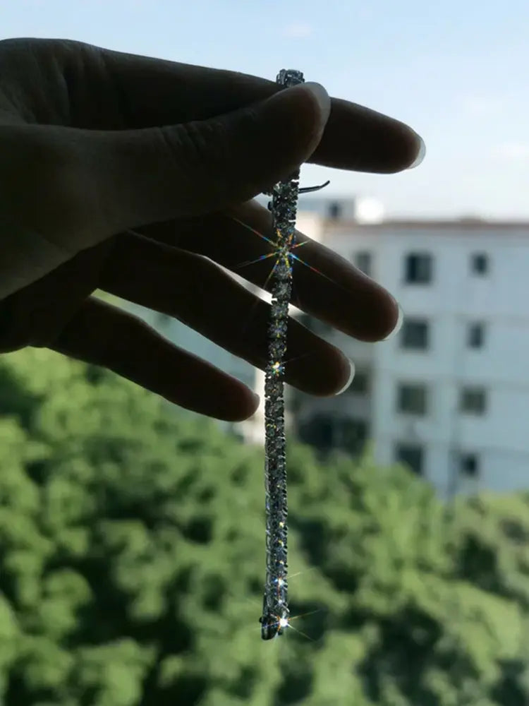 Classic CZ Tennis Chain High Quality Women Men | 18K Gold... - view 6