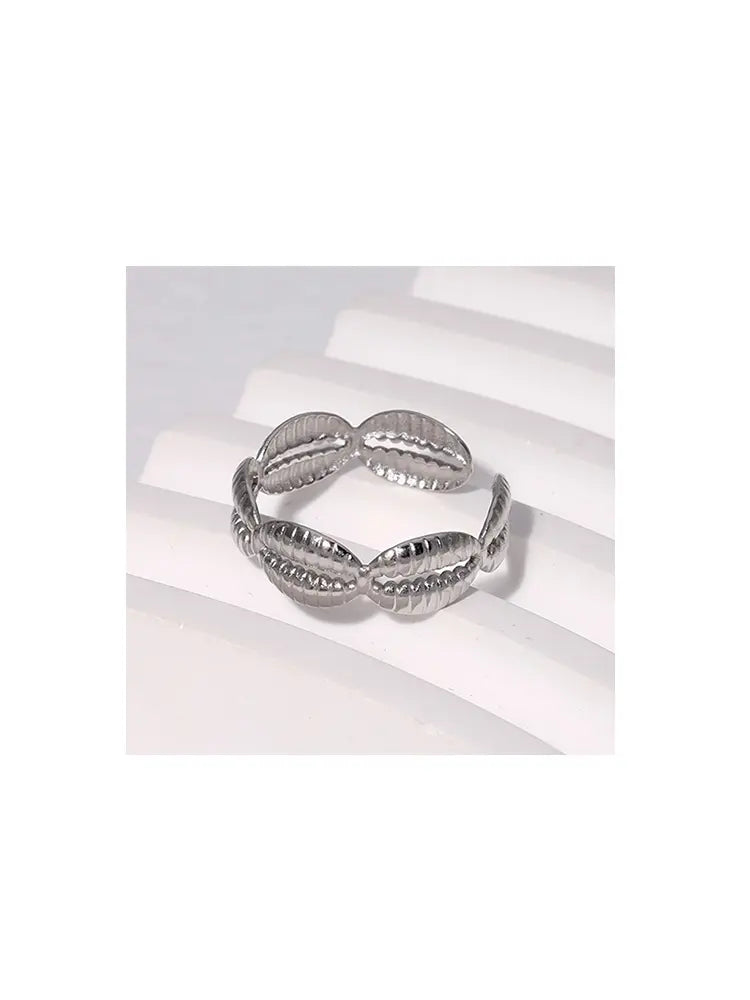 Ensemble de bagues Gold Shield Rings, bague ouverte