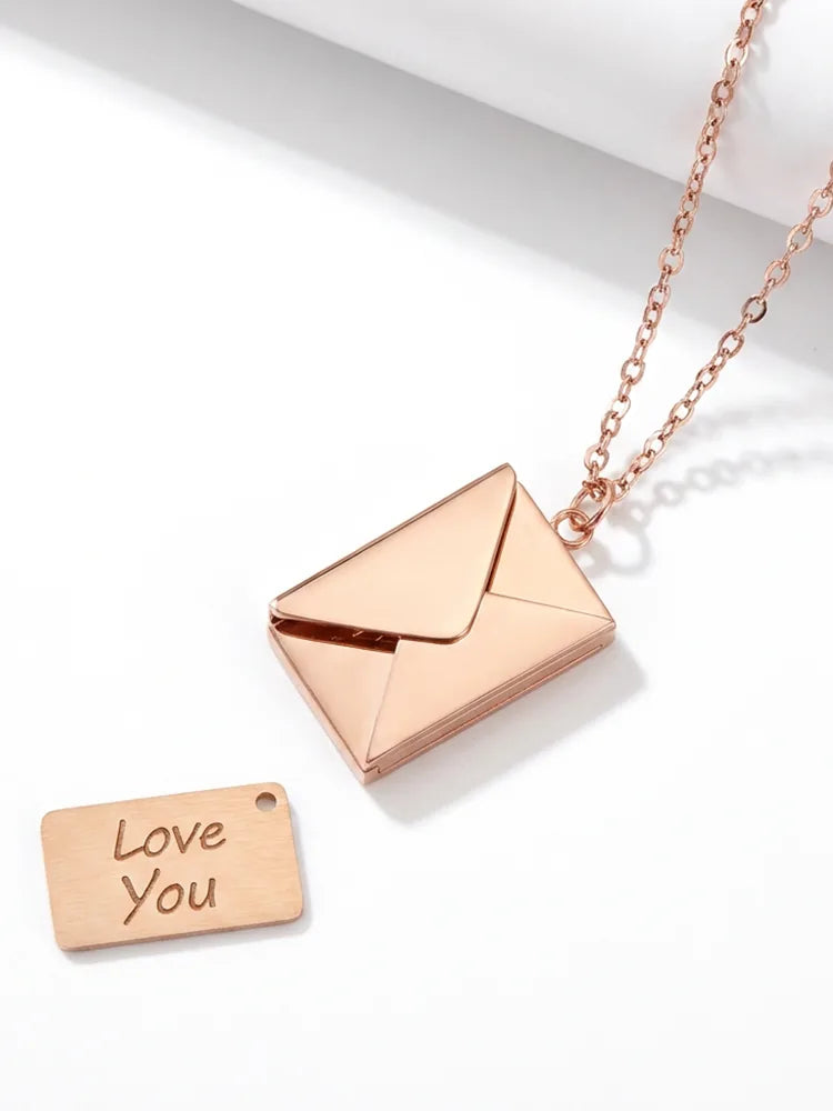 Stainless Steel Memory Letter Necklace – Custom Engraved Keepsake ai agent
