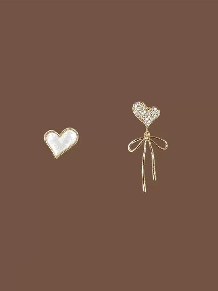 Asymmetrical everyday earrings Studs & Clip-On Earrings (No Piercing Required)