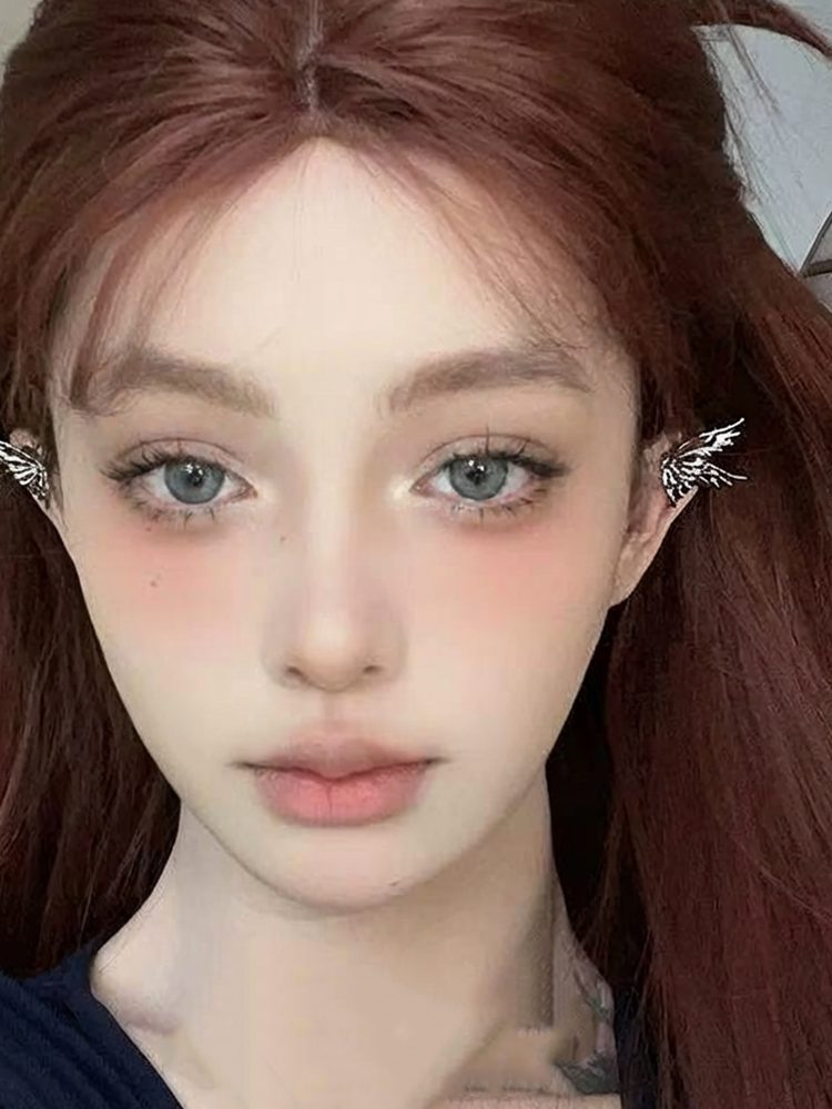 Stainless Steel Small Bird Animal Ear Cuff / Clip Earrings (No Piercing Required)