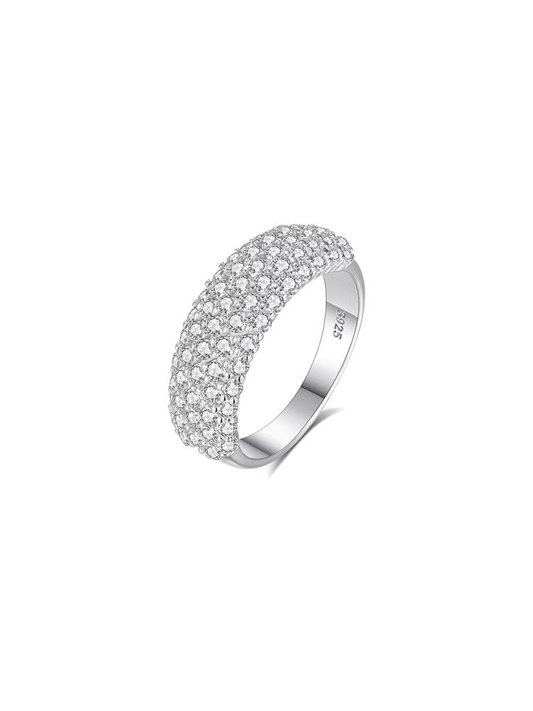 4-Piece Ring Set | Ring Box 925 Sterling Silver Ring Set with moissanite | High Quality