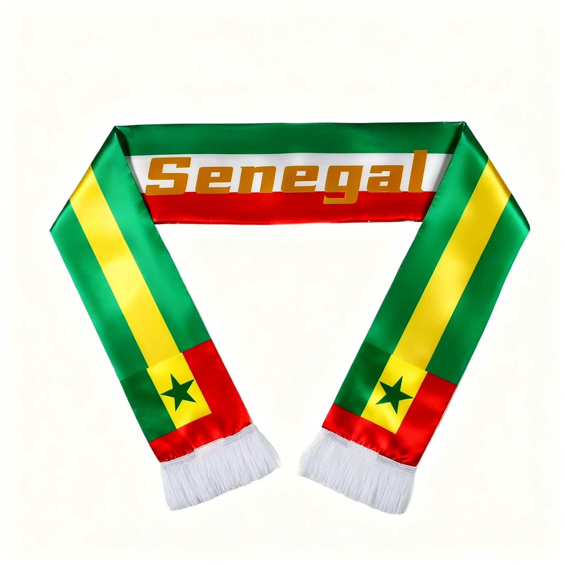 2026 Football Fan Scarf – Polyester Supporter Scarf with Custom Logo, Team Spirit Cheer Scarf for Sports Events and Fan Parties