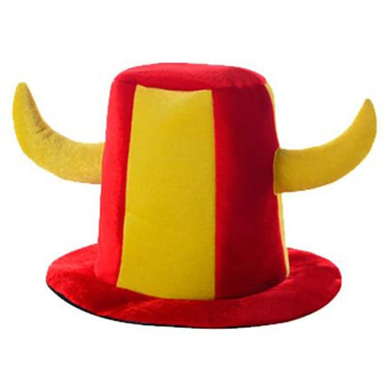 2026 Football Fan Velvet Hat - National Flag Supporter Party Hat, suitable for sporting events, fan gatherings, and game day celebrations