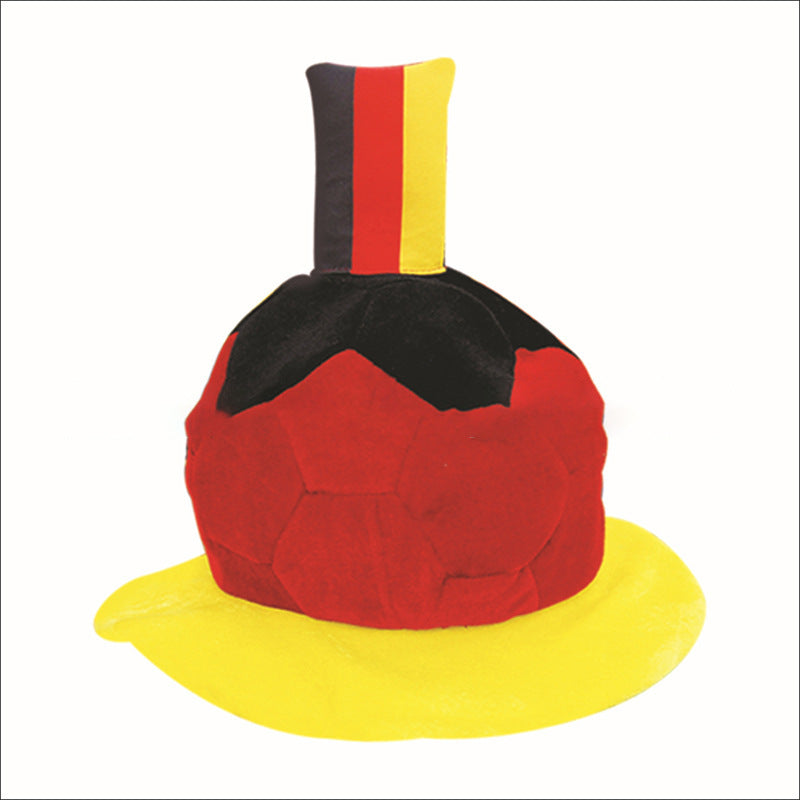 2026 Football Fan Velvet Hat - National Flag Supporter Party Hat, suitable for sporting events, fan gatherings, and game day celebrations