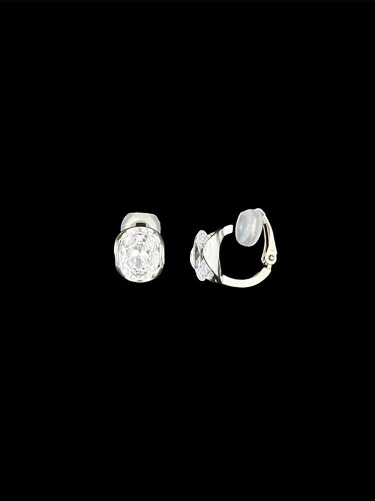 2 Carat Moissanite Studs & Hoop Earrings, S925 Sterling Silver Gold Plated, Hypoallergenic & Sleep-Friendly Daily Jewelry, GRA Certified