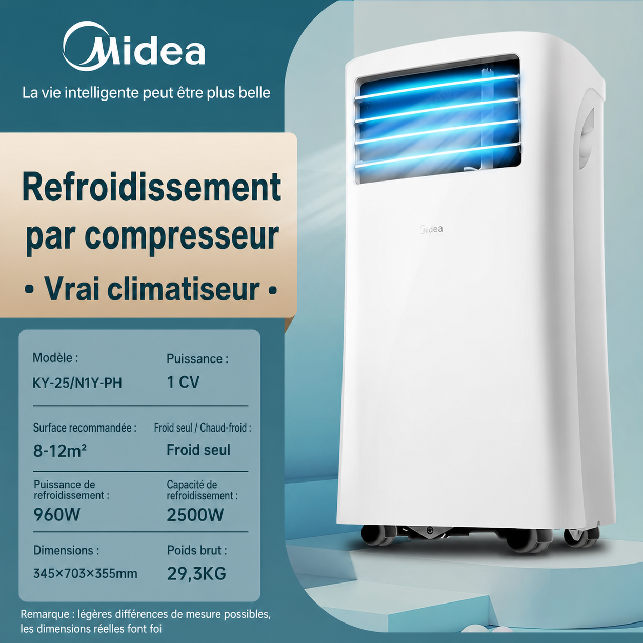Installation & Sans Groupe Extérieur | Livré en 7-12 Jours