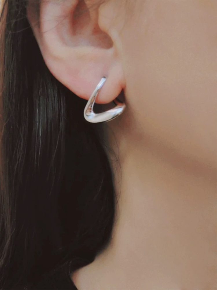 925 Sterling Silver Gold Plated Elegant – Comfortable Non-Pierced Screw Back Clip-On Earrings
