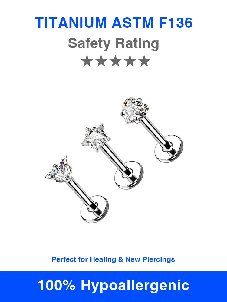 ASTM F136 Titanium Body Piercing