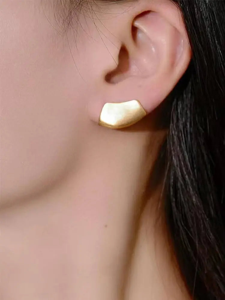 Earrings Unique Personality Design Copper plated w | 18K ... - view 6