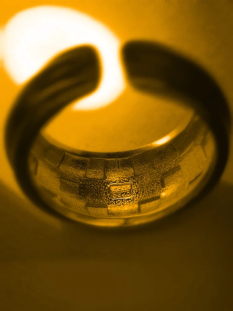 gold ring,Sterling Silver with 18K Gold Plating