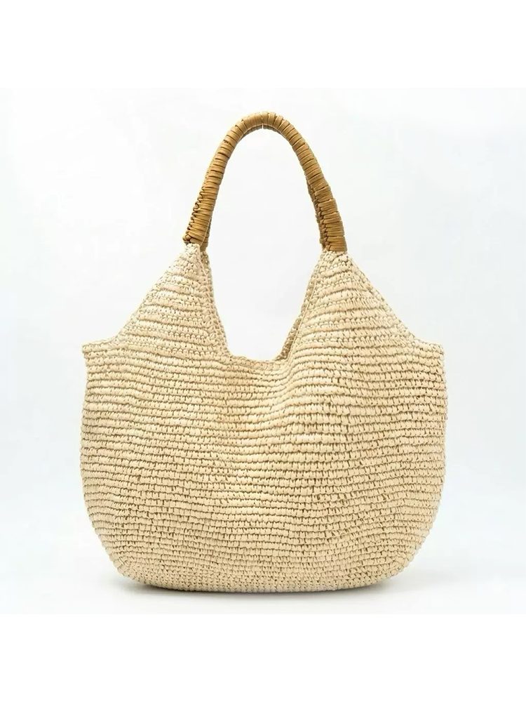 Fashion Oversized Woven Straw Tote Bag for Women