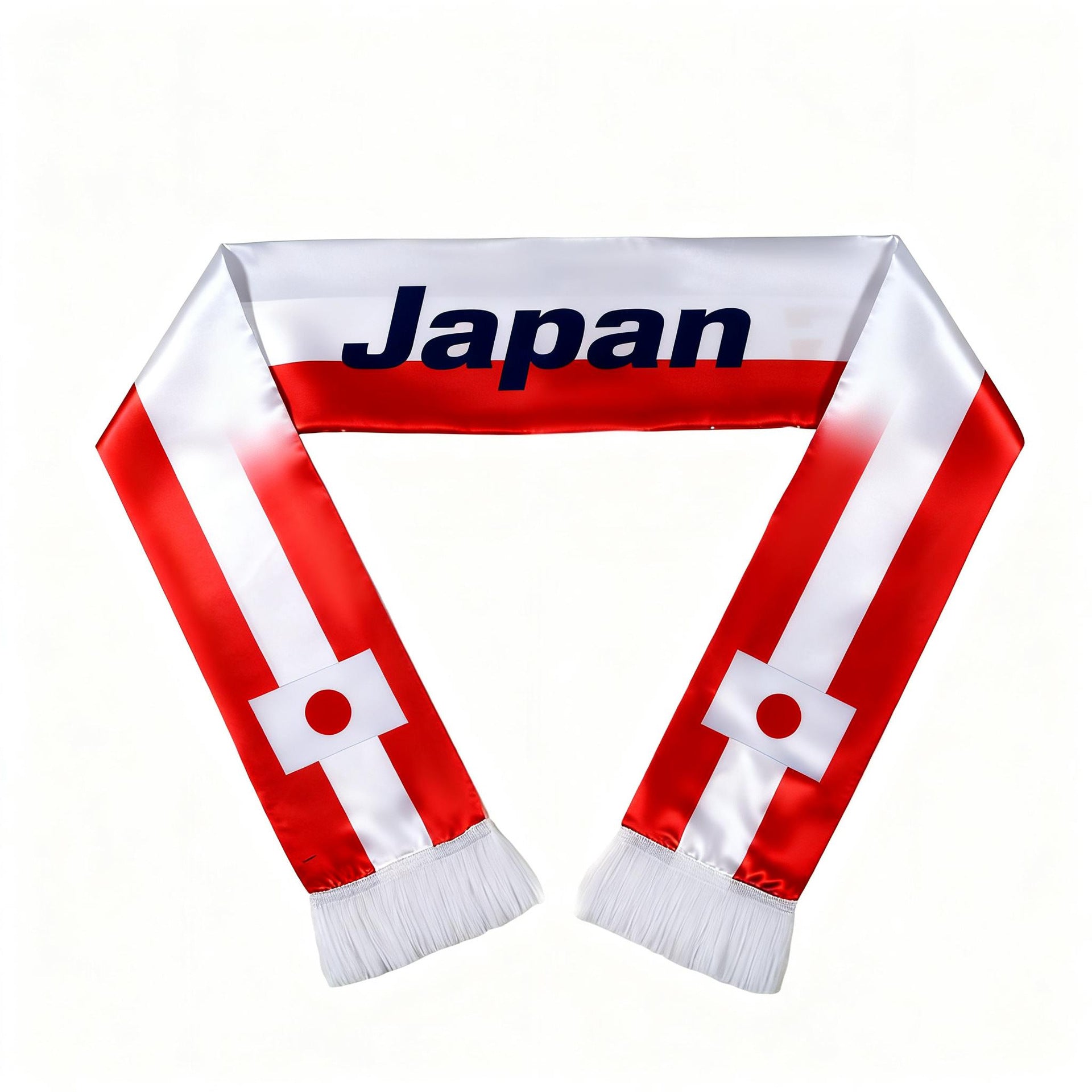 Football Fan Scarf - Polyester Supporter Scarf for Sports Events and Fan Celebrations