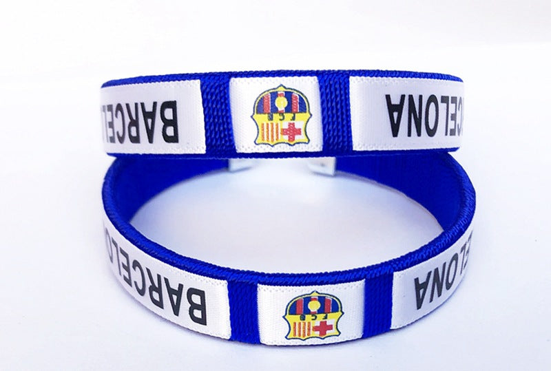 Football fan wristbands Spain Brazil Portugal Argentina France Italy string wristbands fan accessories