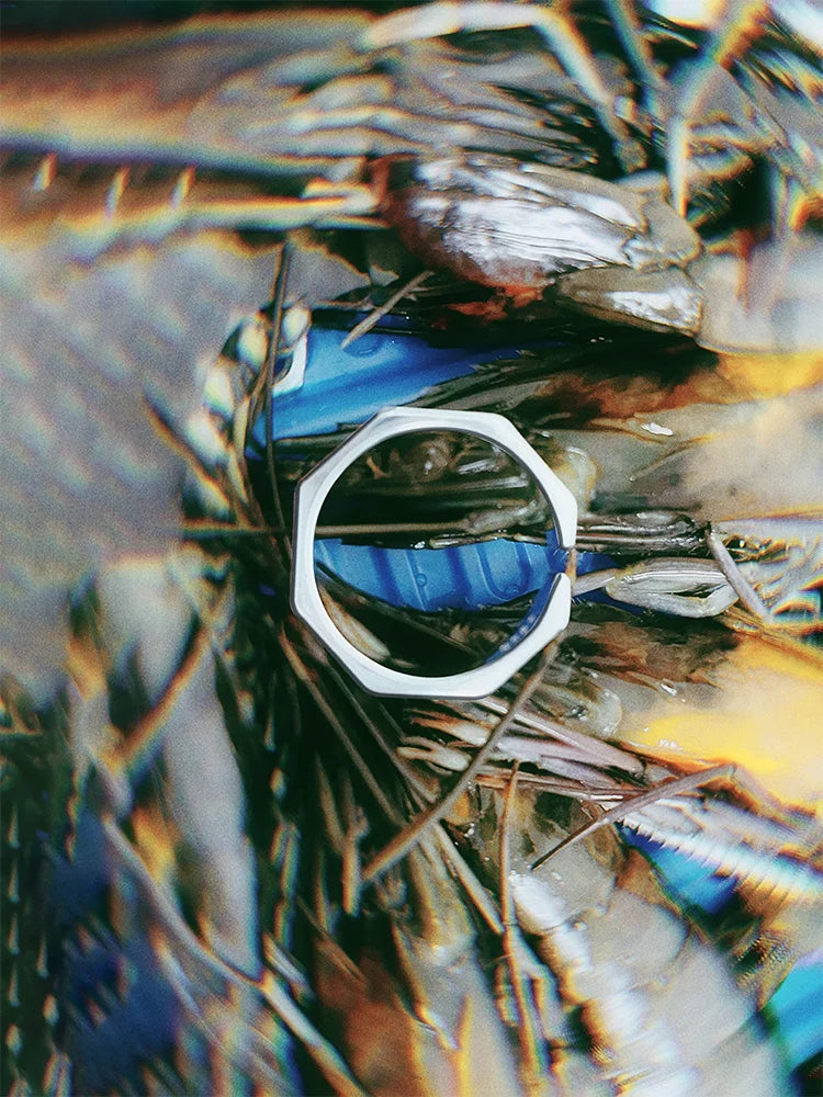 Fairies Whisper Fish Market Series octagonal screw ring – Justice