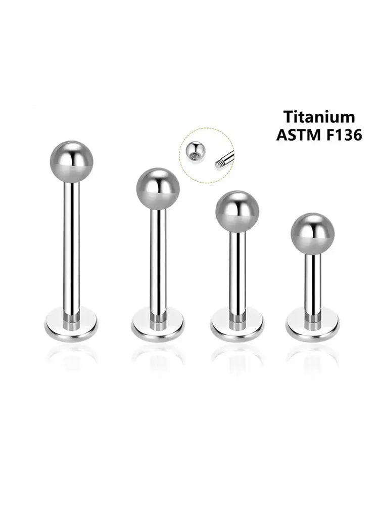 ASTM F136 Titanium Piercing Care Studs - view 3