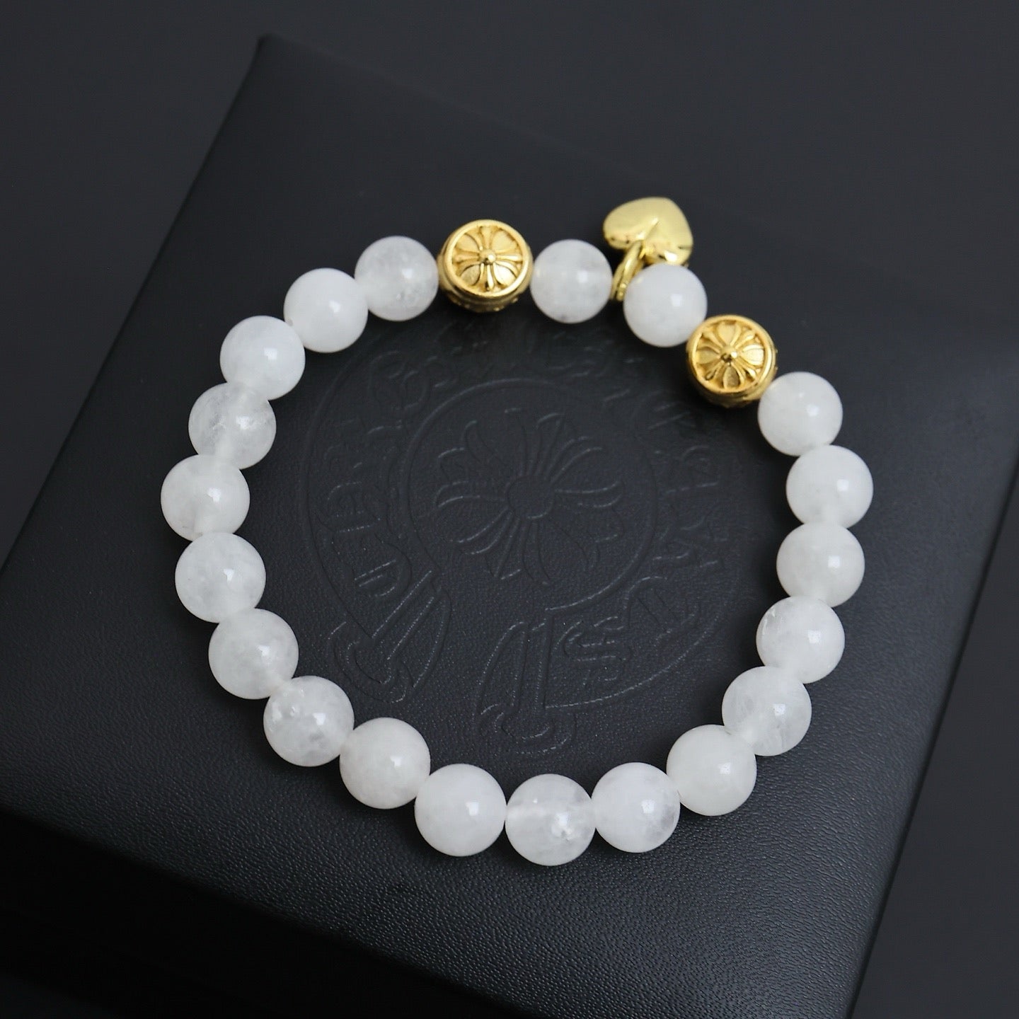 Vintage Authentic Gold-Tone Turn-Lock Bracelet