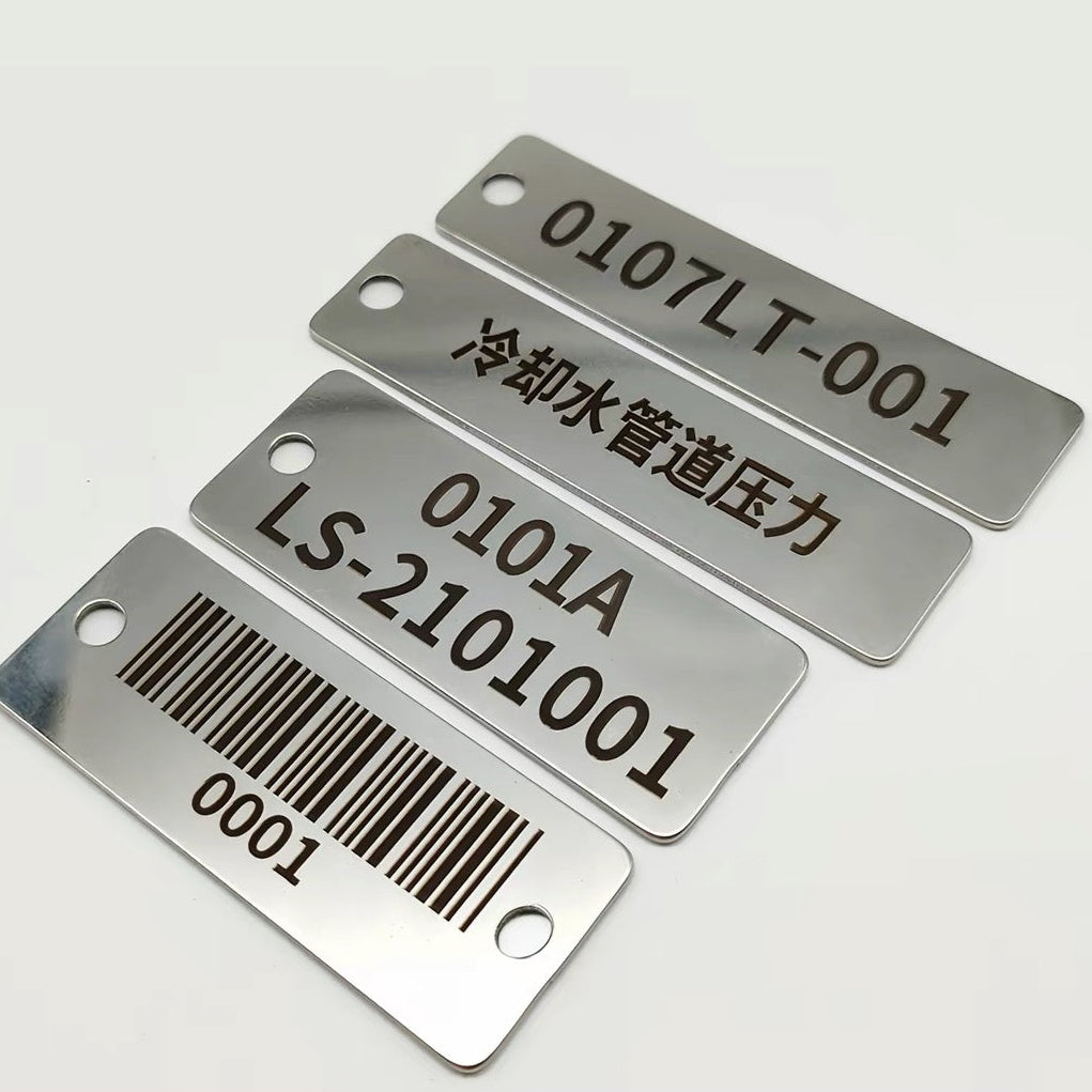 Custom Stainless Steel House Number Plaque