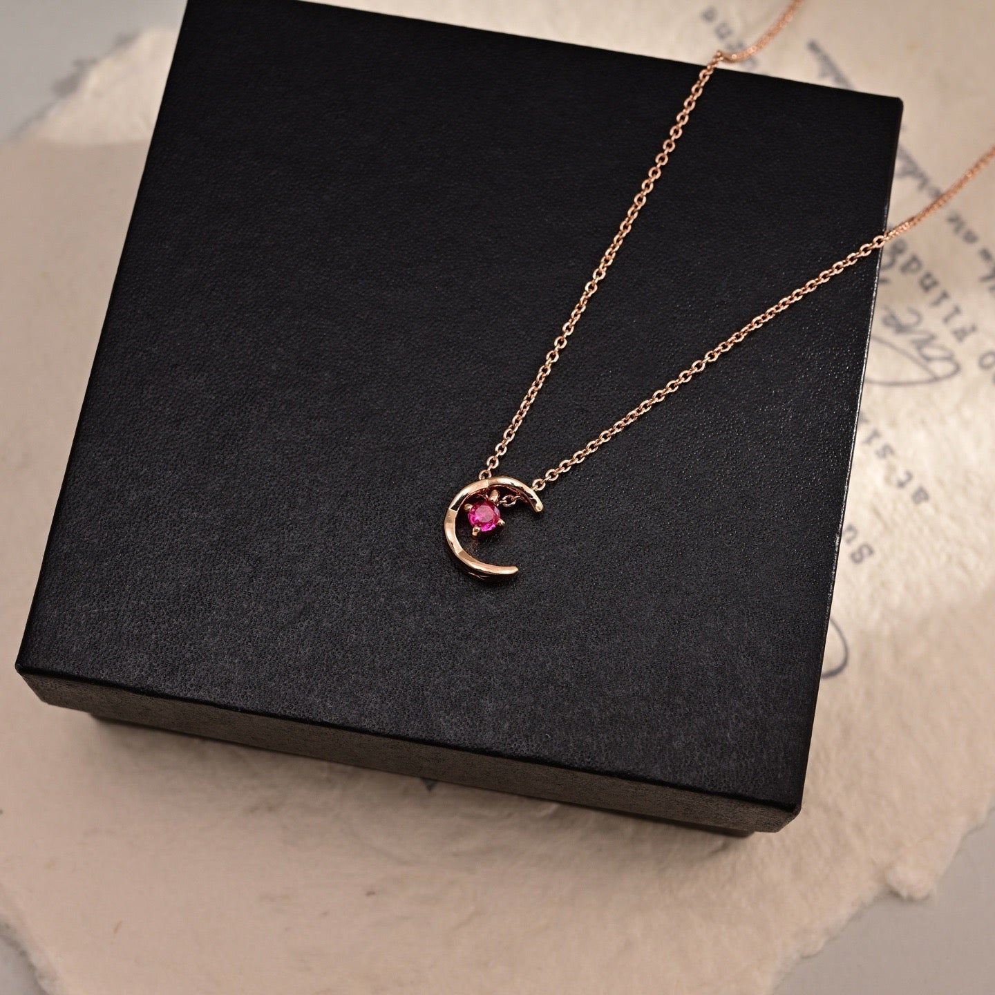 Vintage Authentic Gold-Tone Turn-Lock Necklace