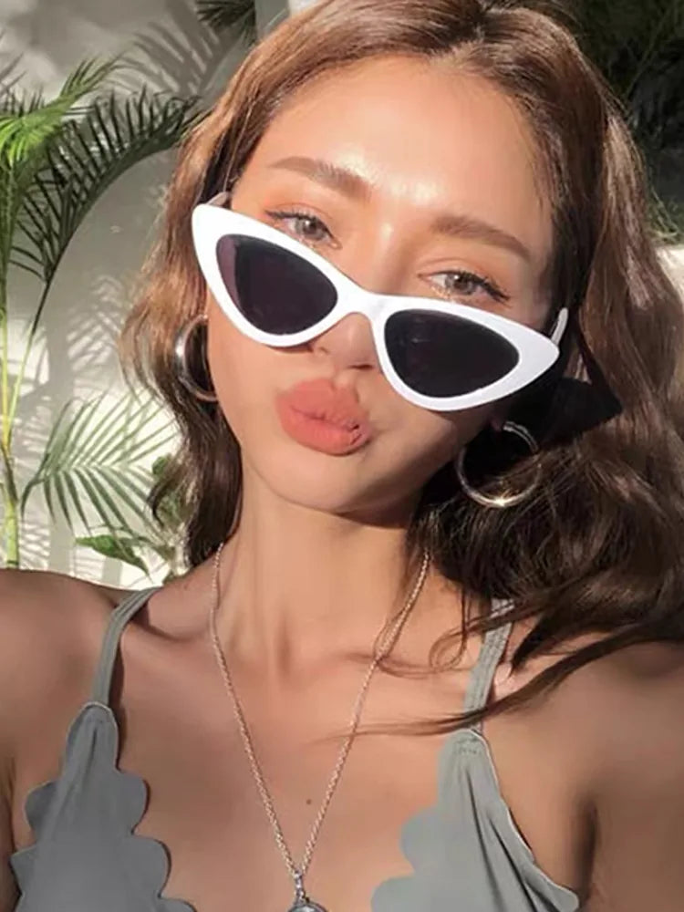 Oversized Cat Eye Sunglasses UV400 Emily in Paris Inspired