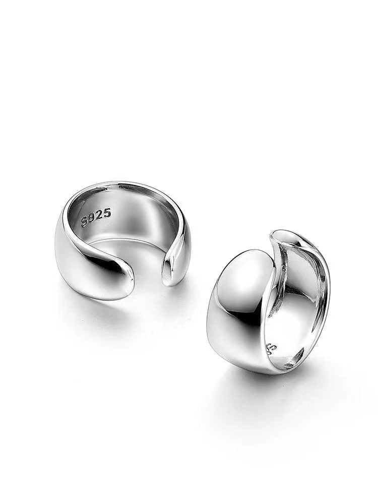 S925 Sterling Silver Ear Cuff – No Piercing Required Small