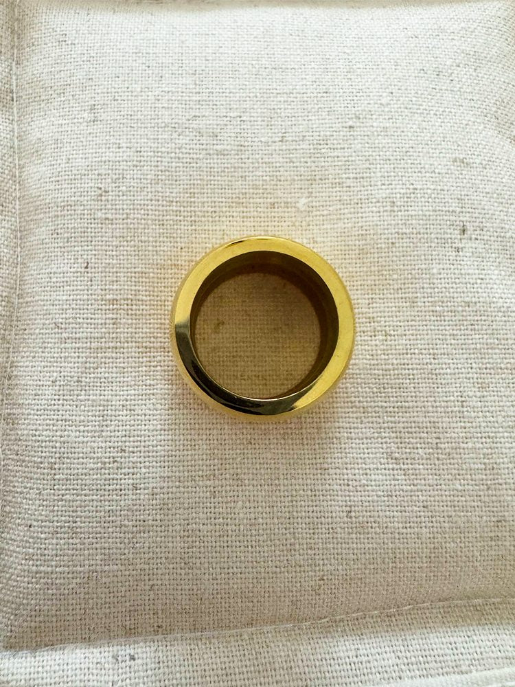 Statue of Liberty Ring 316L stainless steel 18K gold plated Women Men