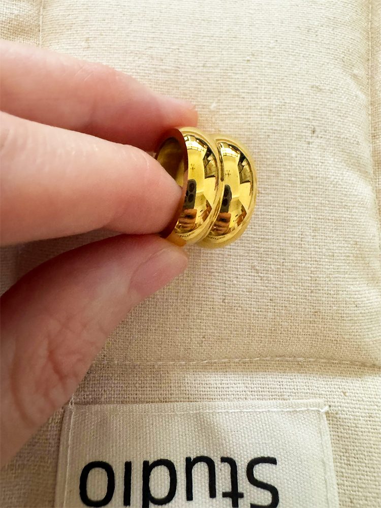 Statue of Liberty Ring 316L stainless steel 18K gold plated Women Men