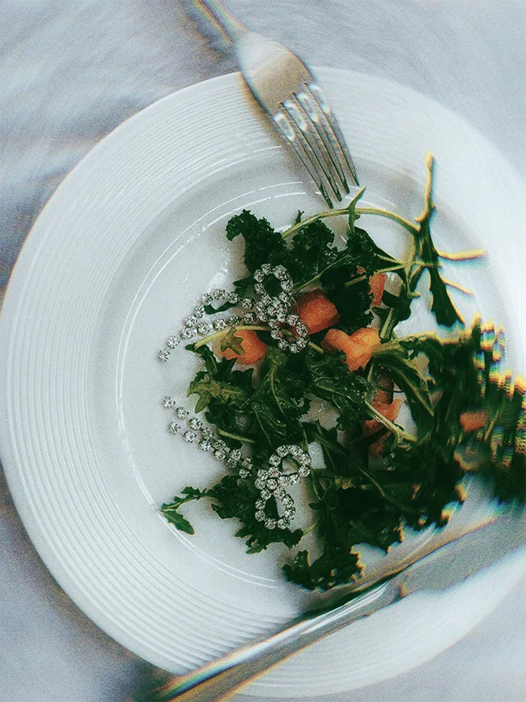 Lustre.AI Bow Earrings