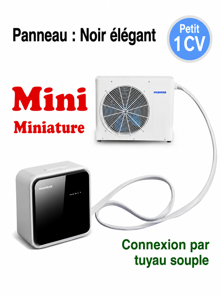 Portable Detachable Split Air Conditioner (Small 1 HP) | For RV, Outdoor & Home | Ultra-Quiet