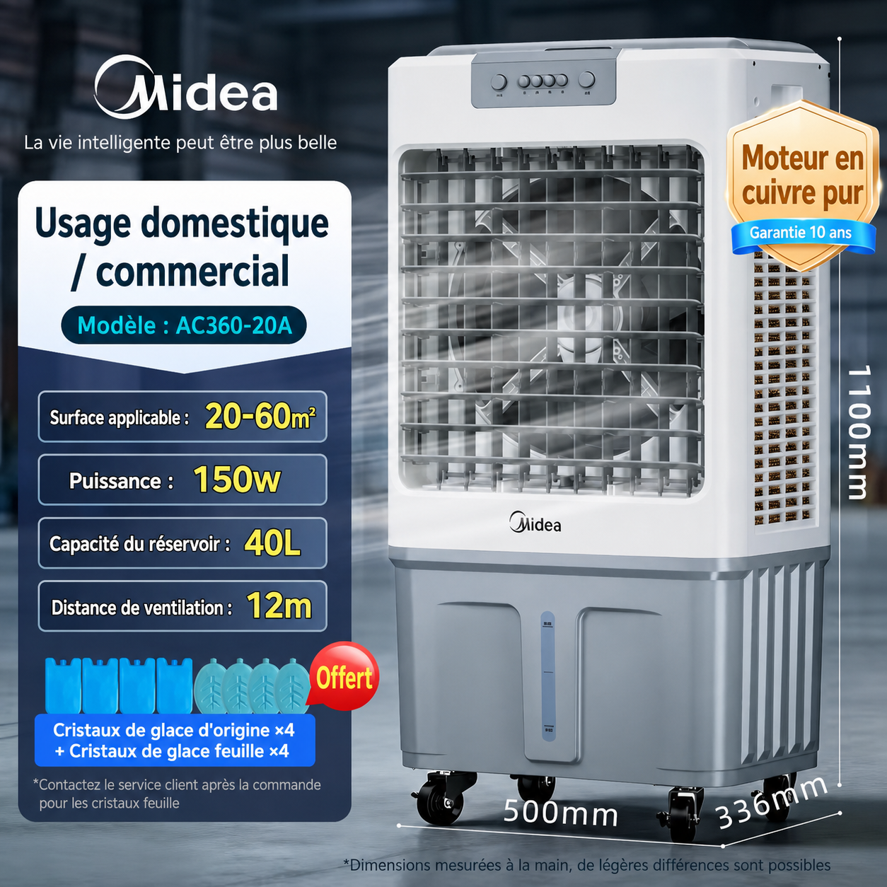 Compact Commercial & Home Chiller | 7-12 Day Delivery | Consumes 1 kWh of electricity every 6 hours
