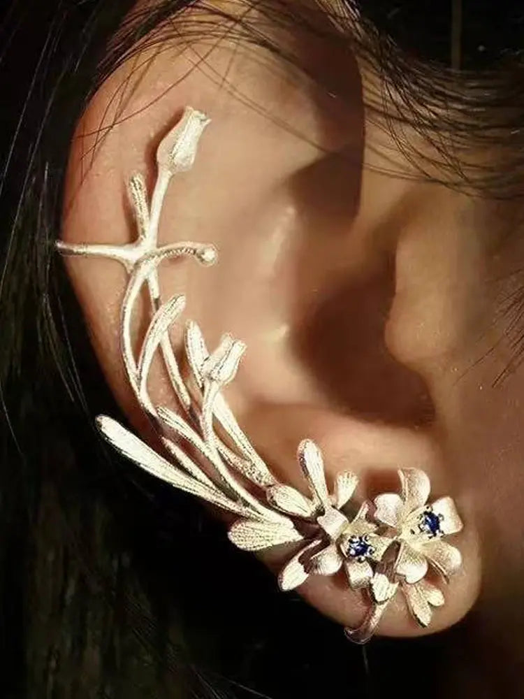 Boucles d'oreilles clips vintage Lily Bloom