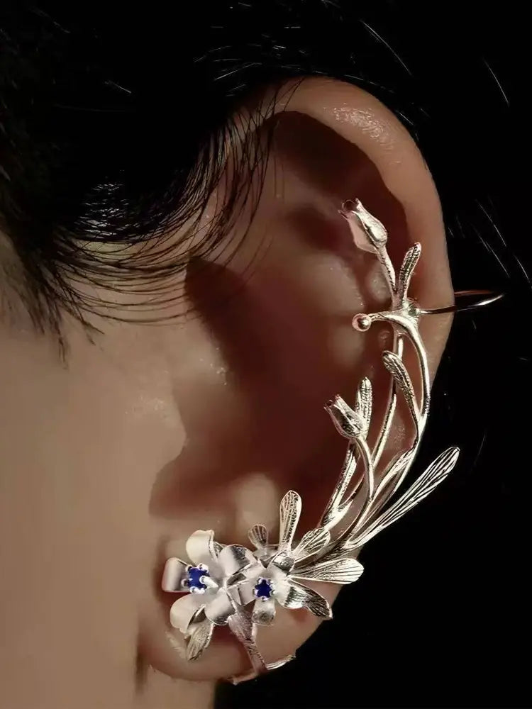 Boucles d'oreilles clips vintage Lily Bloom