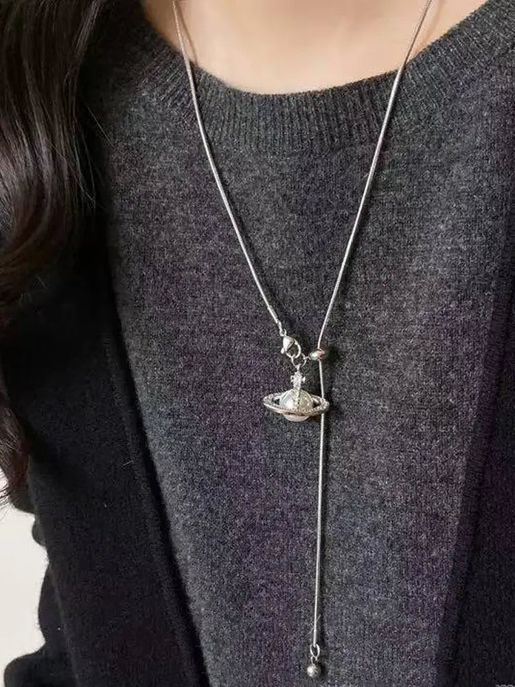 Fashion Adjustable Necklace UFO Cube