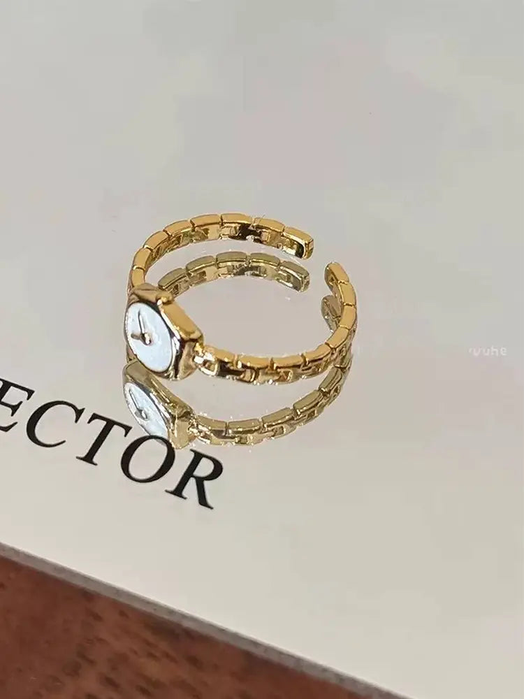 Rebellious Funny Time Open Ring Table