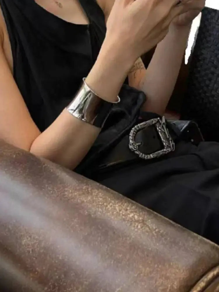 Wide Ring And Bracelet Silver Gold Buy 1 Bracelet Get 1 Ring