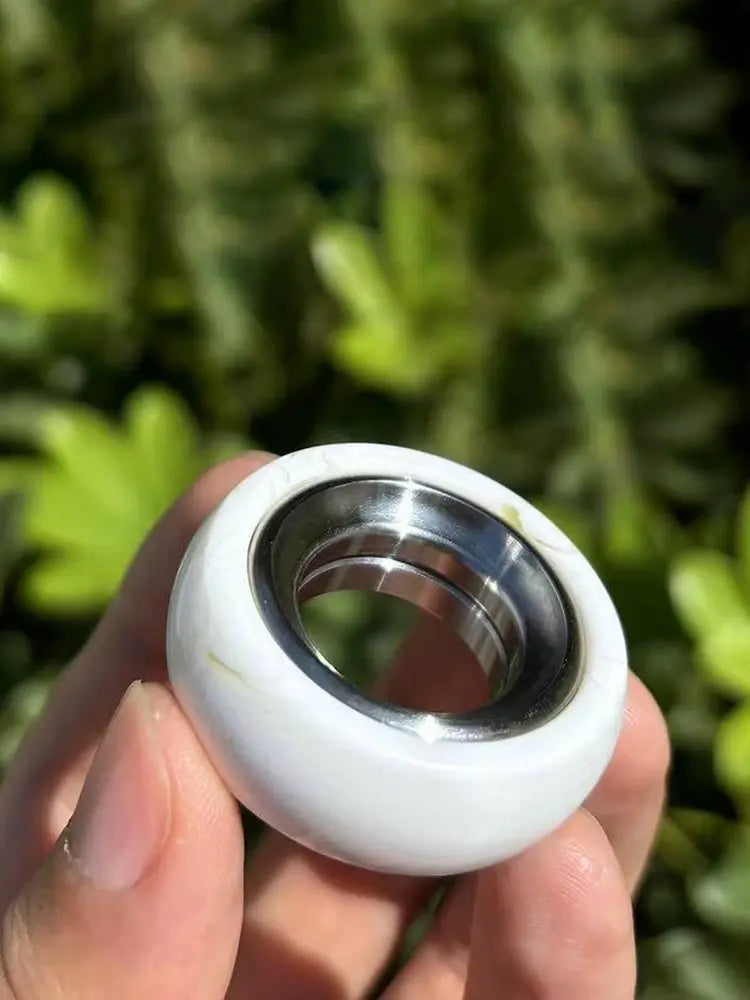 Stainless Steel Fidget Ring No texture Color