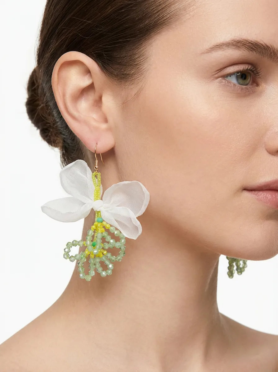 The Green Fairy Weaves earrings Women - view 2