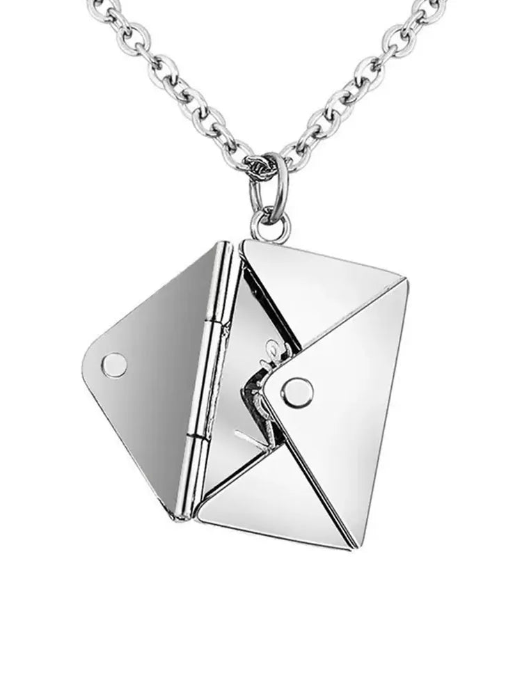 Stainless Steel Memory Letter Necklace – Custom Engraved Keepsake ai agent