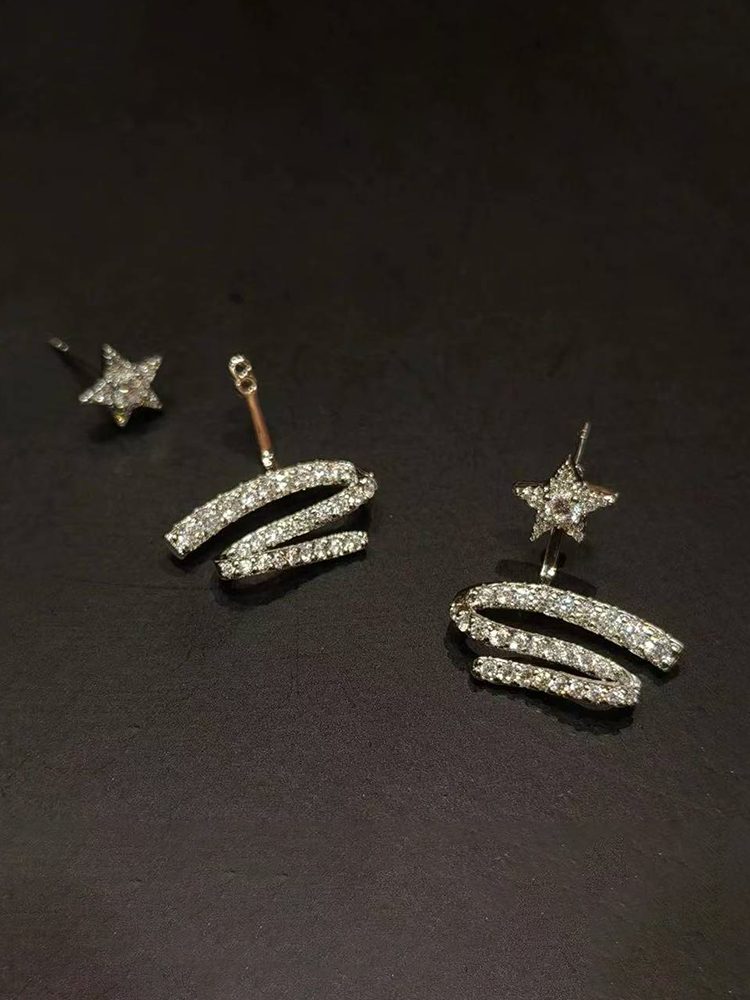 316 stainless steel everyday jewelry set Studs & Clip-On Ear — View 12 | Stainless Steel Jewelry