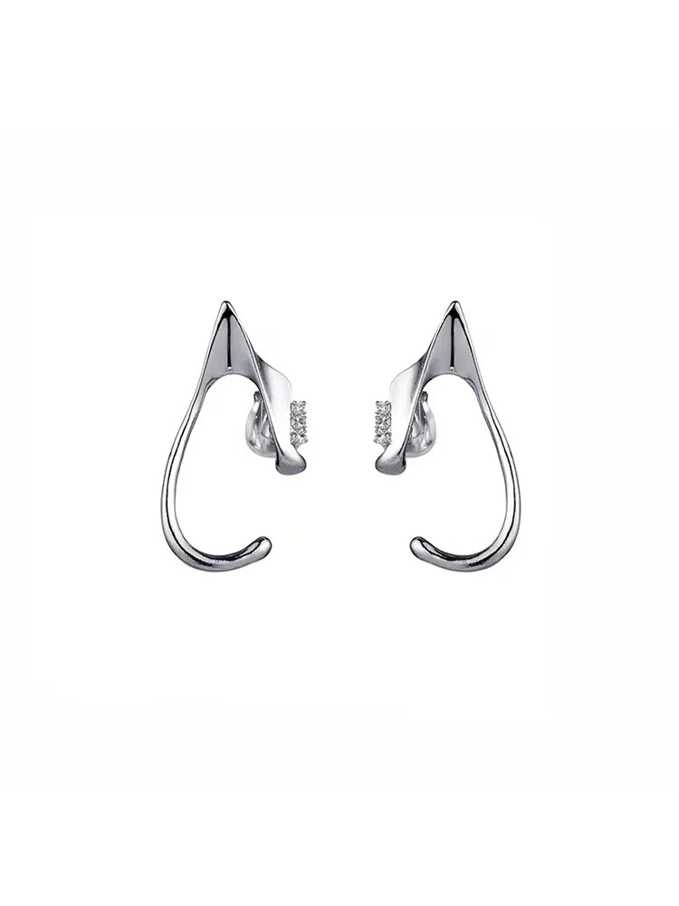 Fairy wing ear cuffs (316 stainless steel, hypoallergenic)