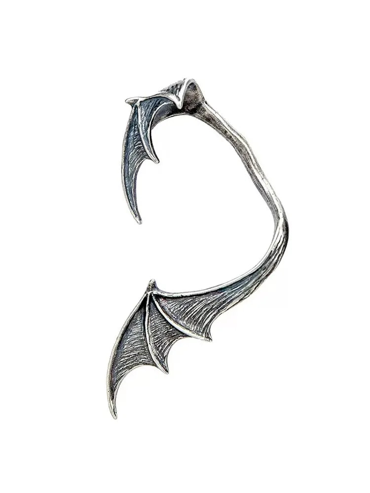 Bat wing ear clips / ear cuffs