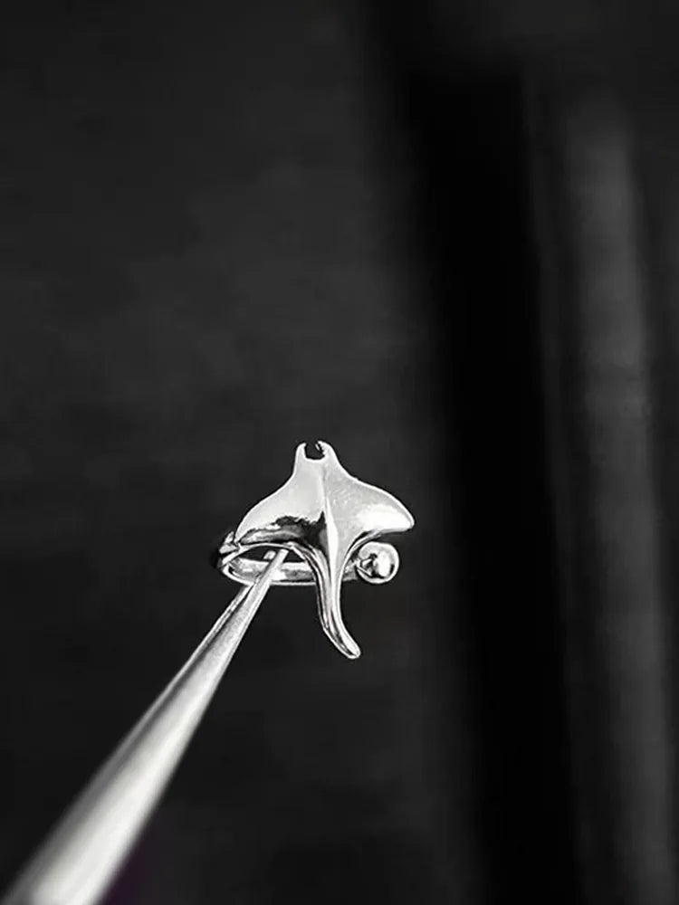 Electric Eel Stainless Steel Ear Cuff Earrings (No Piercing)