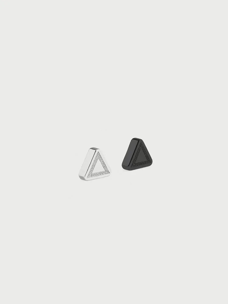 Triangle Magnetic Earring (Stainless Steel, No Piercing)