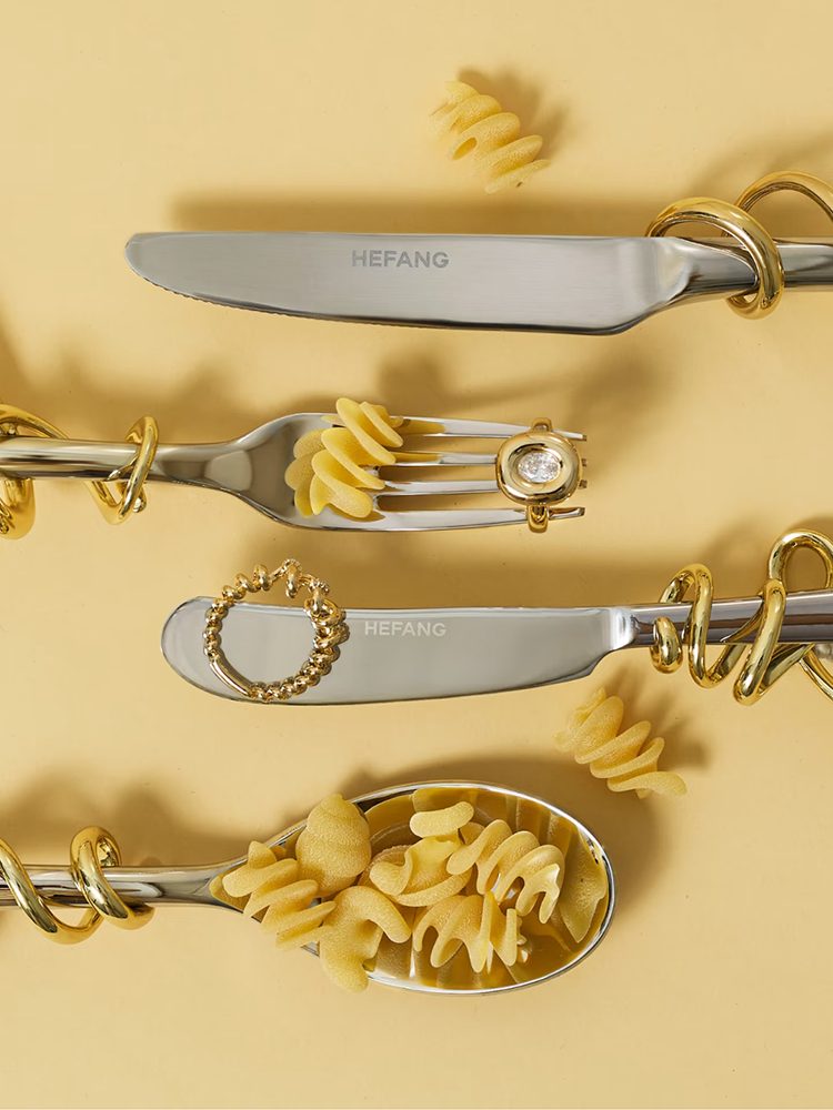 Spaghetti Ring – Playful Italian-Inspired Design