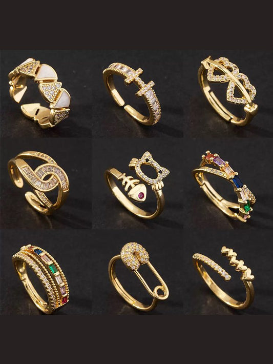 5-Piece Ring Set | Ring Box Candy Ring