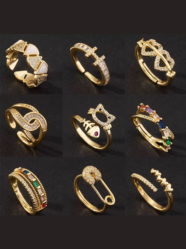 5-Piece Ring Set | Ring Box Candy Ring