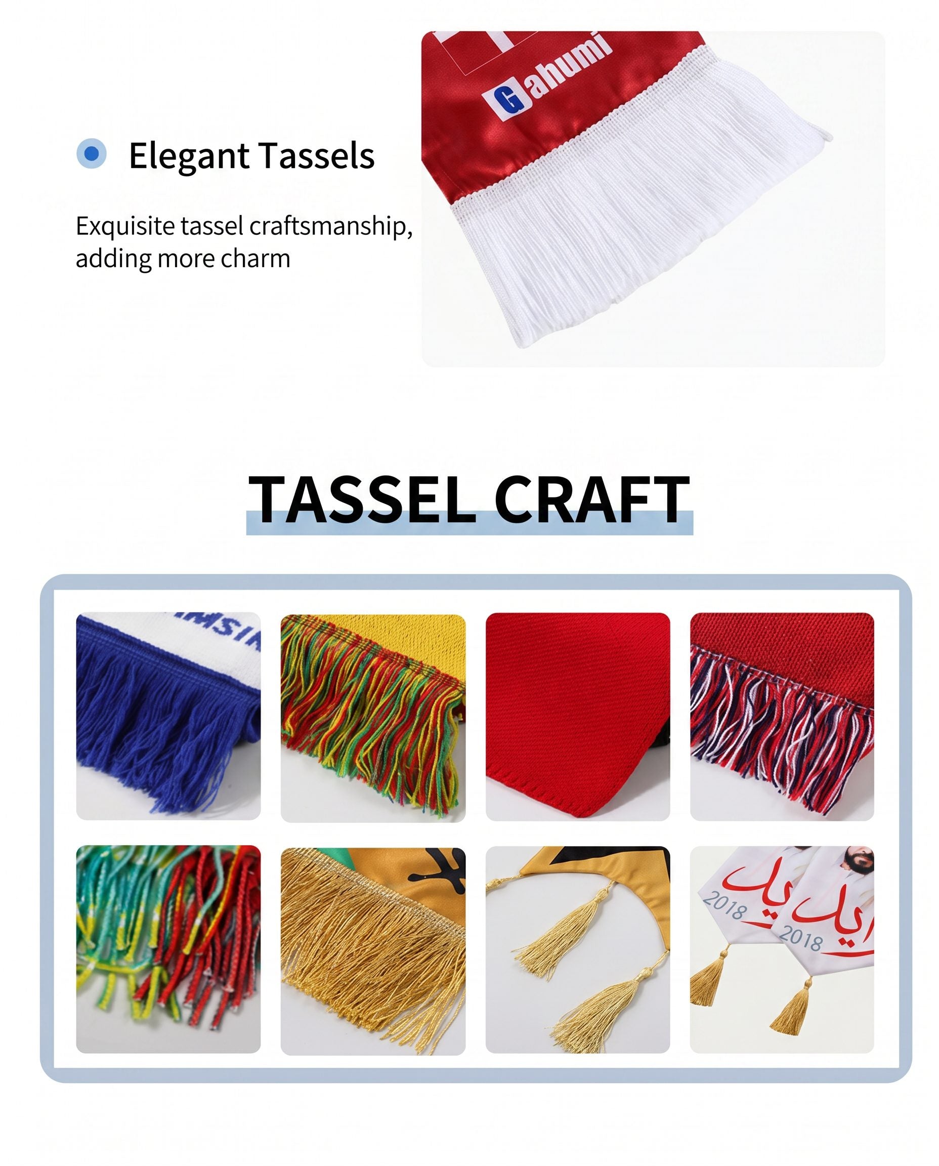 2026 Football Fan Scarf – Polyester Supporter Scarf with Custom Logo, Team Spirit Cheer Scarf for Sports Events and Fan Parties