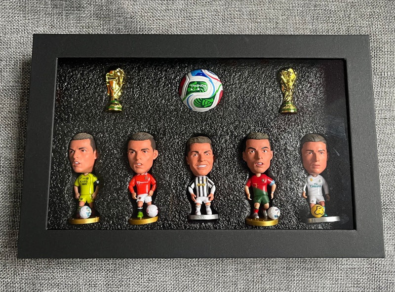 2026 Football Fan Desk & Car Decor Set – USA Canada Mexico Theme Collectible Figurines & Party Display Ornaments Gift