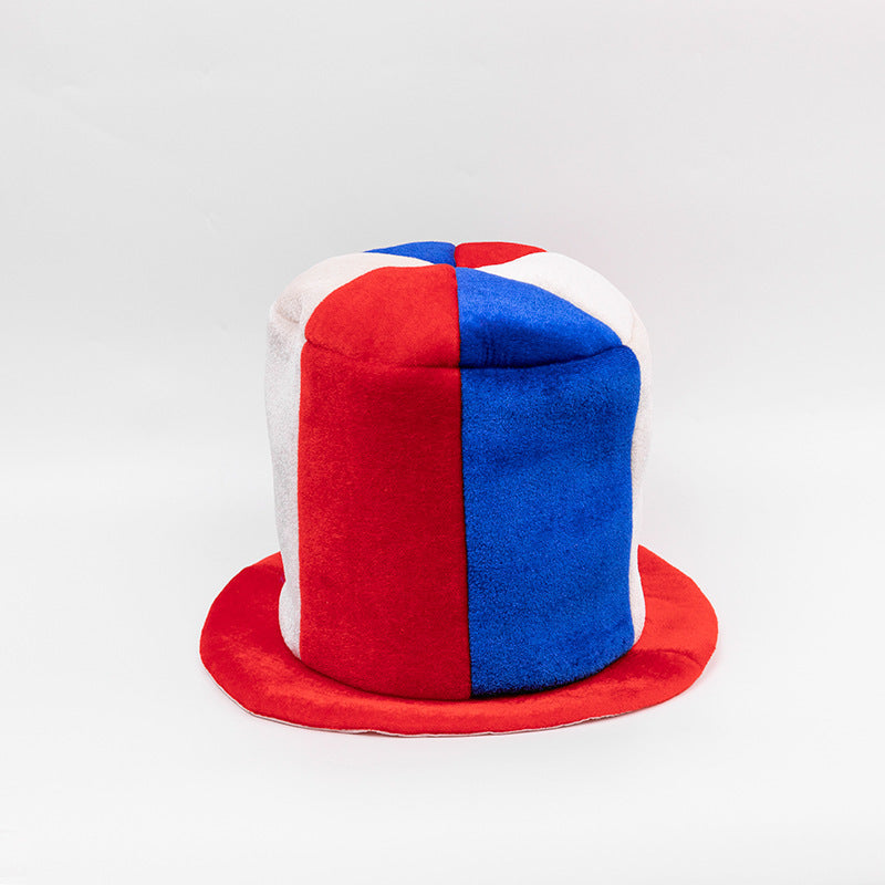 2026 Football Fan Velvet Hat - National Flag Supporter Party Hat, suitable for sporting events, fan gatherings, and game day celebrations