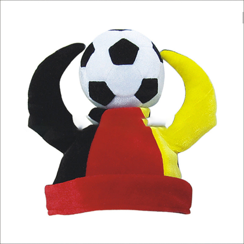2026 Football Fan Velvet Hat - National Flag Supporter Party Hat, suitable for sporting events, fan gatherings, and game day celebrations